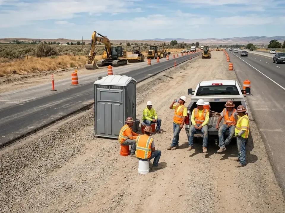 highway-road-construction-crew-007 — frequently asked questions, Porta Potty and Restroom Rentals in Baldwyn, MS